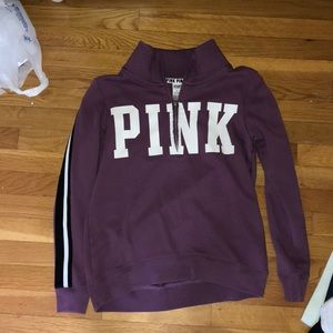 Pink VS Zip-up Sweatshirt